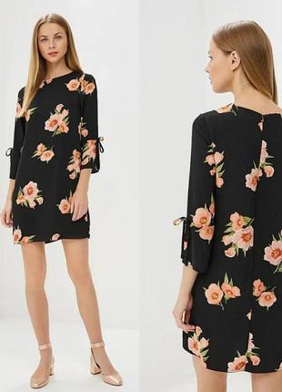 Платье в цветочный принт dorothy perkins