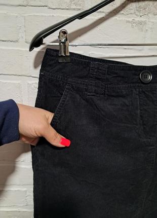 Женская вельветовая мини юбка2 фото