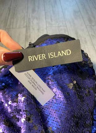 Юбка пайетки перевертыши river island6 фото