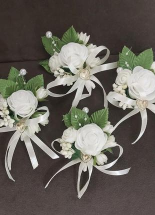 Свадебная бутоньерка