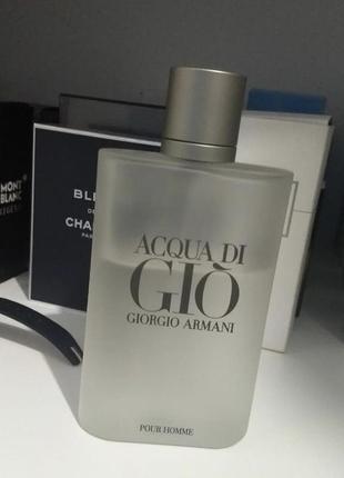 Туалетна вода чоловіча giorgio armani acqua di gio 100мл2 фото