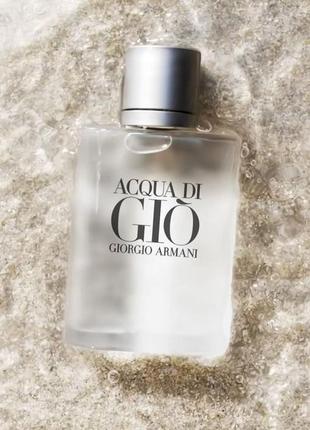 Туалетна вода чоловіча giorgio armani acqua di gio 100мл3 фото