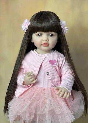 4) кукла- младенец bzdoll реалистичная мягкая кукла реборн 55см 8