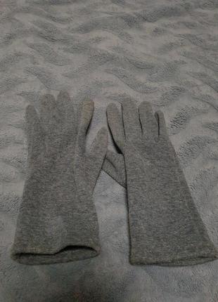 Зимові рукавички з сенсорним відбитком.