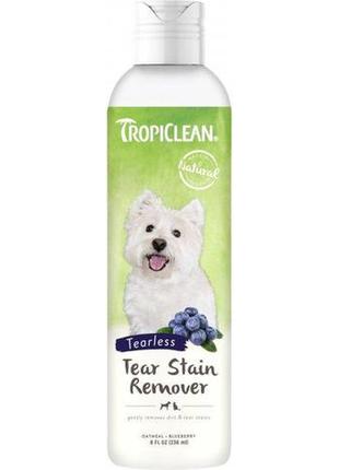 Засіб tropiclean tear stain remover, для видалення слізних доріжок навколо очей 236 мл1 фото