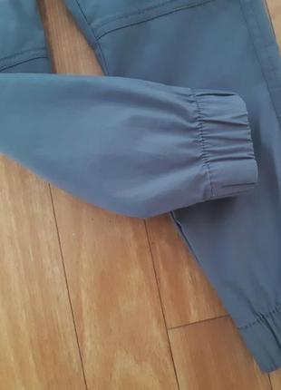 Стильные серые брюки карго для мальчиков matalan boys 6лет6 фото