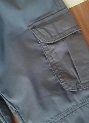 Стильные серые брюки карго для мальчиков matalan boys 6лет7 фото
