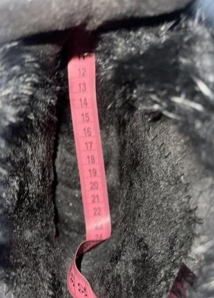 Неймовірно круті , легкі та теплі зимові чоботи з натуральним хутром 38. маломірять!6 фото