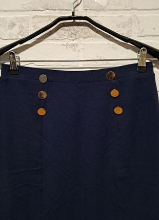 Женская классическая трикотажная юбка суперстрейч2 фото
