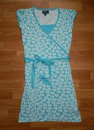 Трикотажное платье на р.134-140 10 лет