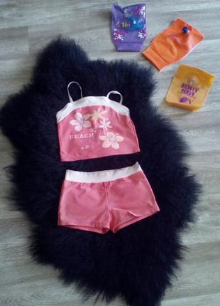 Купальник с шортиками на 10 - 11 лет