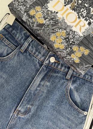 Брюки джинс-штаны прямые с лампасами dior двухсторонние5 фото