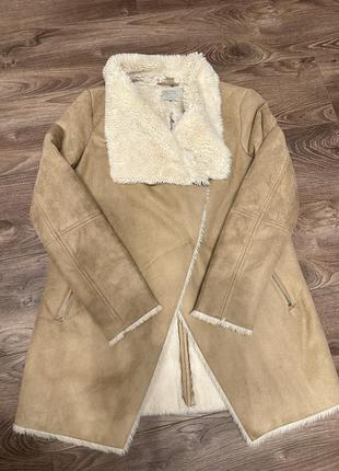 Дубленка bershka
