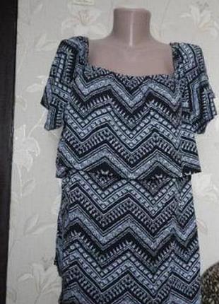 Красивая легкая блузка на лето