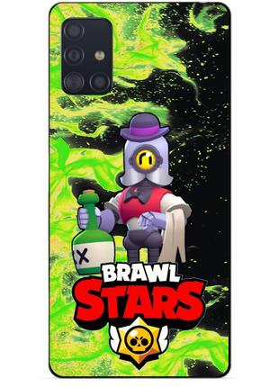 Чехол силиконовый бампер для samsung m31s с героем бравл барли