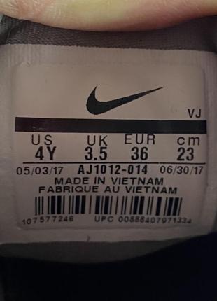 Nike кроссовки 36 размер серые оригинал2 фото
