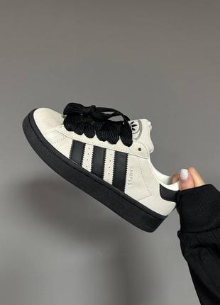 Кроссовки adidas campus “grey/ black sole”5 фото