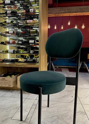Стул велюровый4 фото
