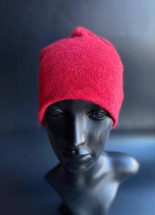 Шапка круглая класическая ангора женская