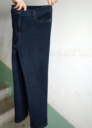 Р 16 / 50-52 стильные базовые синие джинсы штаны брюки стрейчевые bexley's6 фото