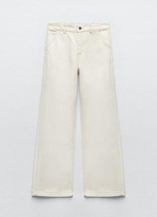 Базові джинси wide leg7 фото
