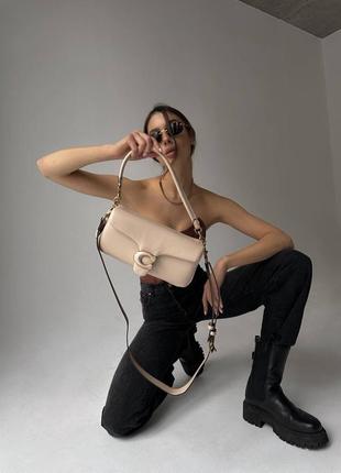 Кожаная сумочка coach