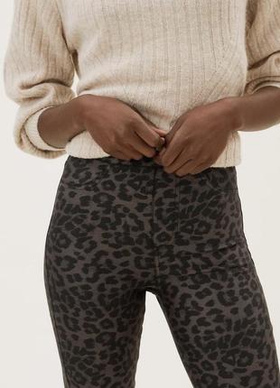 Нереально крутые джинсовые леггинсы marks &amp; spencer размер м5 фото
