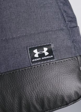 Рюкзак чоловічий жіночий under armour для ноутбука міський спортивний темно-сірий портфель сумка андер армор7 фото