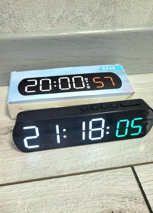Электронные часы будильник температура таймер3 фото