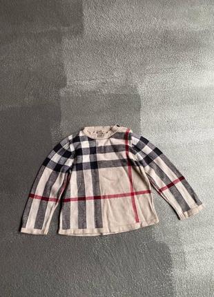 Burberry кофточка детская