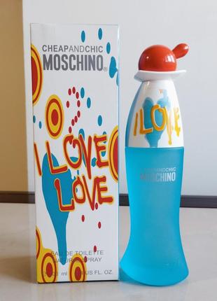 Moschino love love женский парфюм духи москино лове лове