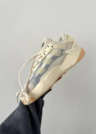 Кроссовки adidas niteball 2.0 « light beige » premium4 фото