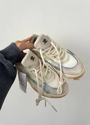 Кроссовки adidas niteball 2.0 « light beige » premium7 фото