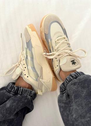 Кроссовки adidas niteball 2.0 « light beige » premium9 фото