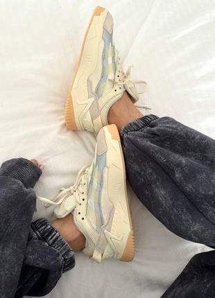 Кроссовки adidas niteball 2.0 « light beige » premium10 фото