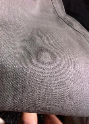 Серые узкие джинсы скинни с лёгкой пропиткой под кожу италия 6-8 25:324 фото