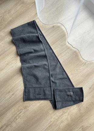 Вінтажний шарф adidas fleece skarf vintage шалик