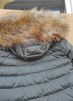 Фирменная зимняя куртка пуфер оверсайз benetton10 фото