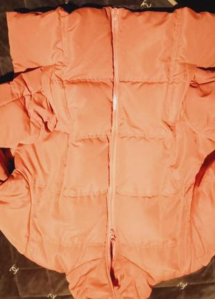 Жіноча куртка оранж6 фото