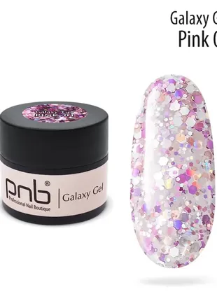 Блестящий гель 5 мл галакси galaxy gel uv / led