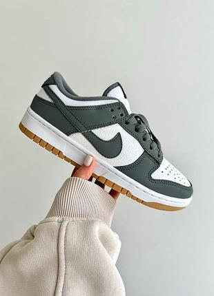 Стильные кроссовки nike sb dunk low graphite white gum premium графитовые унисекс 36-43 р