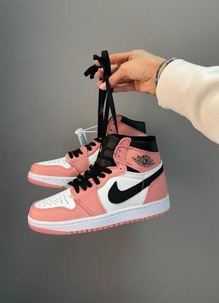 Кросівки nike air jordan 1 wholesale “pink racer”