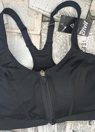 Спортивний бюстгальтер 80в crivit на блискавці