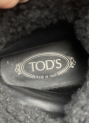 Ботинки tod’s originals, черевики оригинал, оригінал8 фото