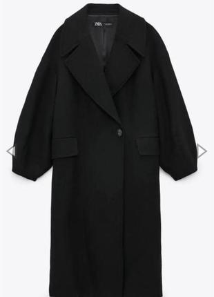 Пальто оверсайз zara
