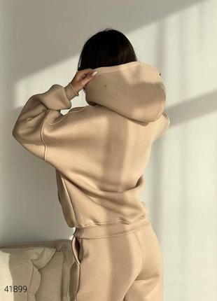 Теплый флисовый костюм