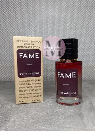 Paco rabanne fame тестер lux жіночий 60 мл