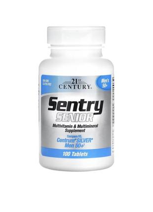 Sentry senior - мультивітаміни для чоловіків 50+