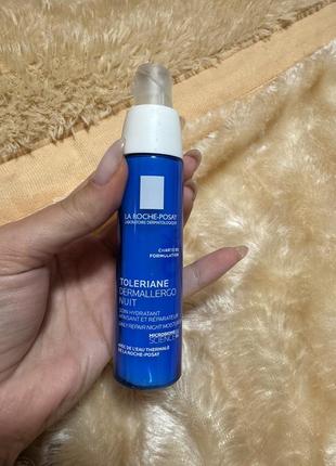 Продаю бы/в ночной крем для лица la roche posay toleriane dermallergo nuit, на фото видно, что почти полный флакон2 фото