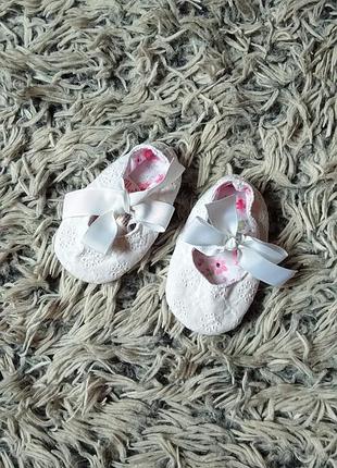 Пінетки на 6-9месяцев для дівчинки